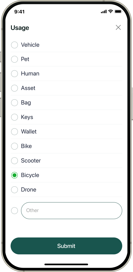 6. Set up usage